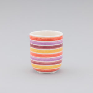 Bicchiere Ceramica Arcobaleno - immagine 2