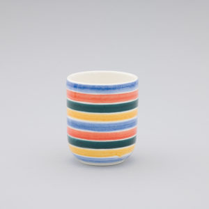 Bicchiere Ceramica Arcobaleno - immagine 3