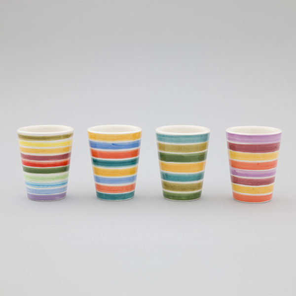 Bicchierino caffè o liquore - Arcobaleno