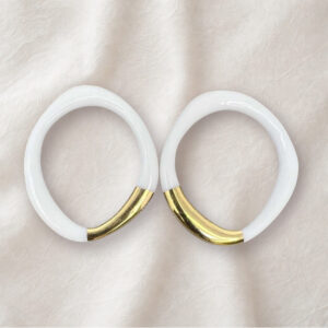 CERCHI GRANDI BIANCHI- Collezione Joya