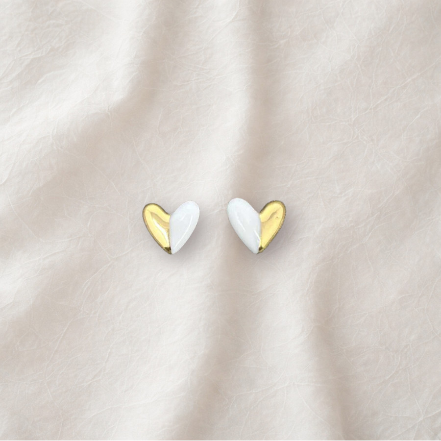 CUORI a METÁ BIANCHI - Collezione Joya