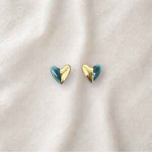 CUORI a METÁ VERDE SMERALDO - Collezione Joya