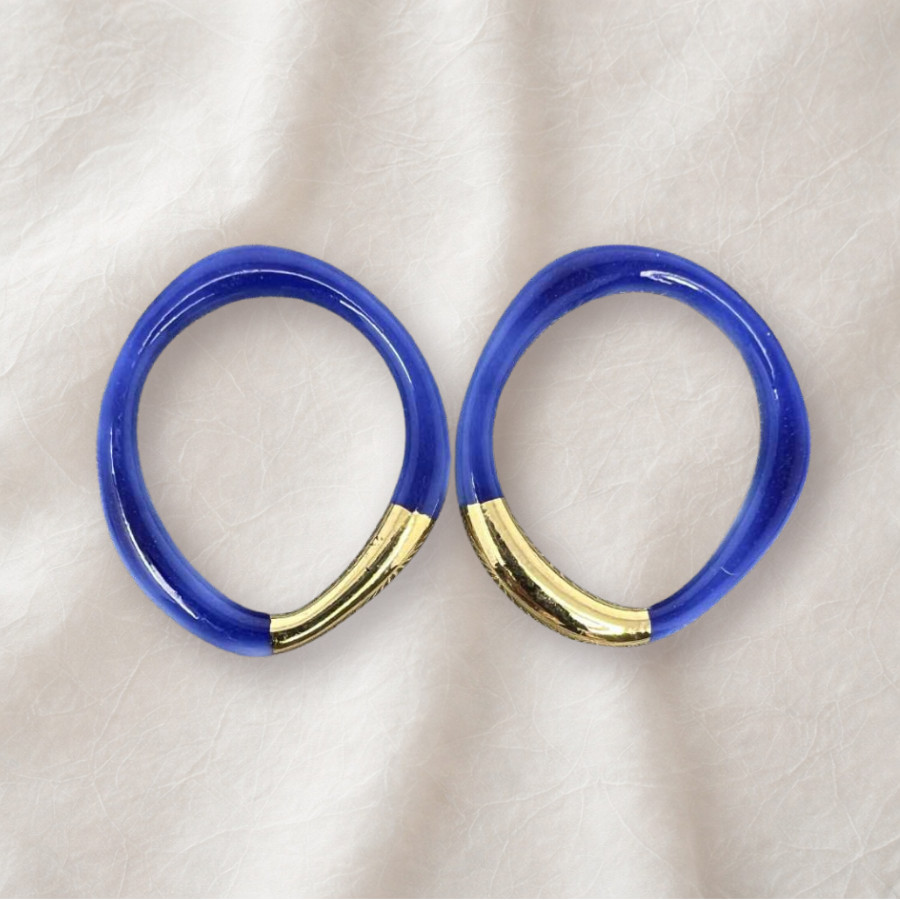 CERCHI GRANDI BLUETTE- Collezione Joya