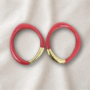 CERCHI GRANDI ROSSI- Collezione Joya