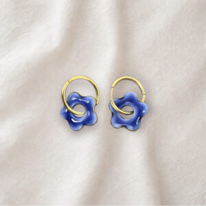 PENDENTI FIORE bluette- Collezione Joya