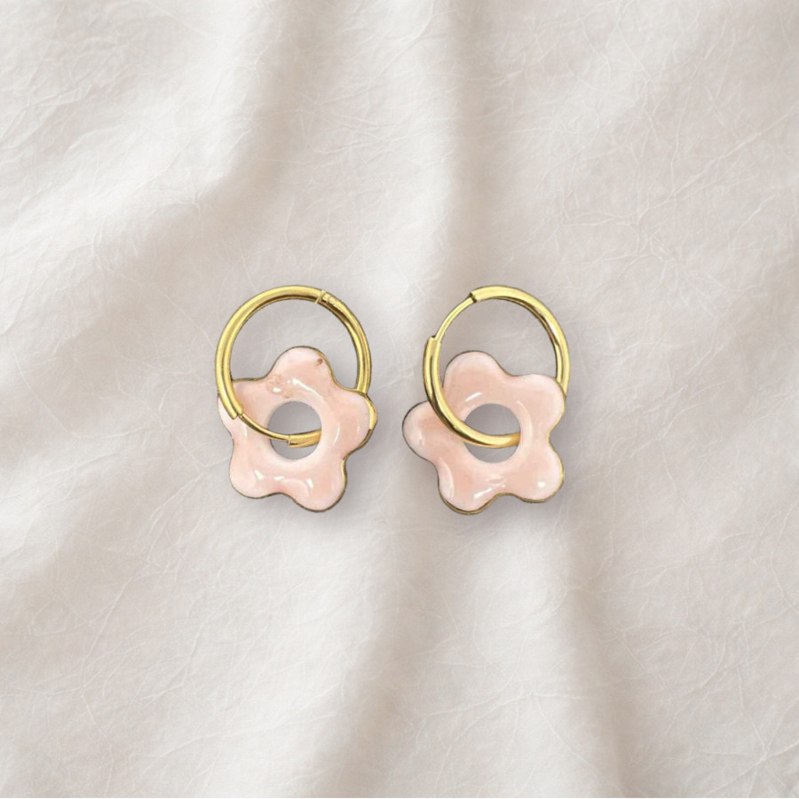 PENDENTI FIORE rosa- Collezione Joya